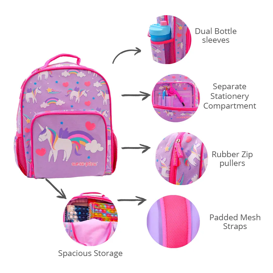 Unicorn Glow in the Dark Bag 14"