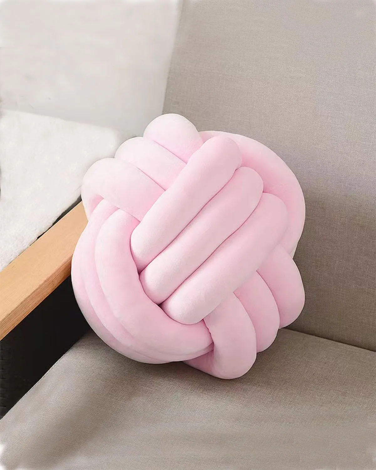 Velvet Chunky Yarn for Arm Knitting - Super Soft Bulky Giant Tubular Weight Jumbo Yarn for DIY Crochet, Hand Knitting Thick Blanket, Pet Bed, Rugs, Pillow, Handbag (2.2lb-Pink)