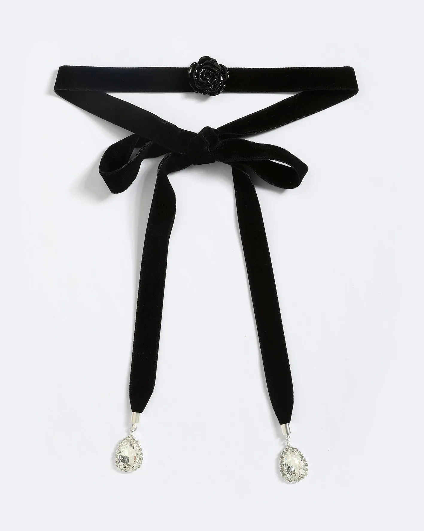 Velvet Rose Necklace