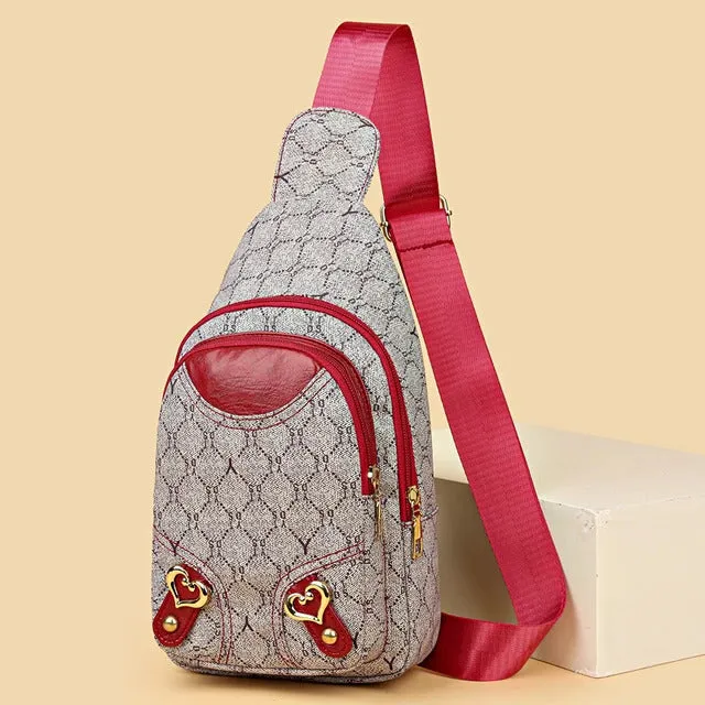 Vintage Large Capacity Crossbody Bag for Women