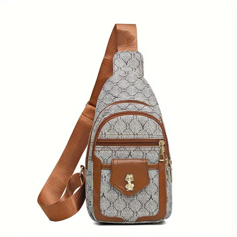 Vintage Large Capacity Crossbody Bag for Women
