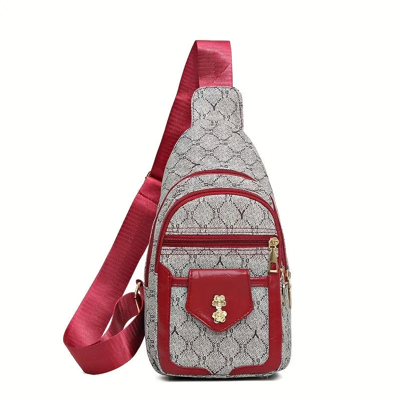 Vintage Large Capacity Crossbody Bag for Women