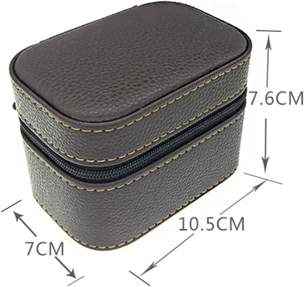 Watch Box Single Watch Storage Box Portable High-end Watch Display Box Watch Organizer Watch Holder watch storage box(Black)