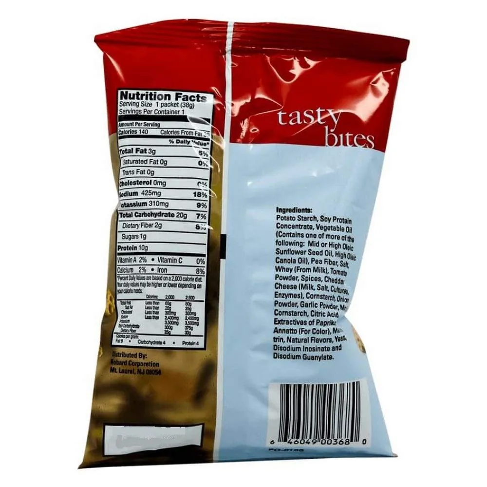 Weight Loss Systems Pizza Tasty Bites, 10g Protein, Low Fat, Low Sugar, Gluten Free, Healthy Diet Snack, 7 Bags