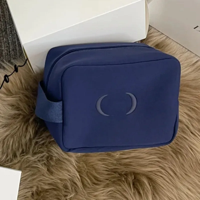 White Space Cotton Super Soft Feeling Portable Cosmetic Bags