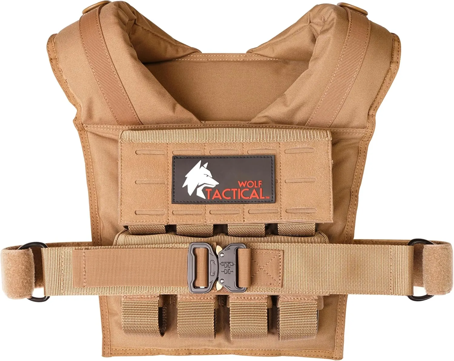 WOLF TACTICAL Weighted Training Vest - Weighted Vest Men Strength Training Weight Vests Workout Vest Weight Vest for Men