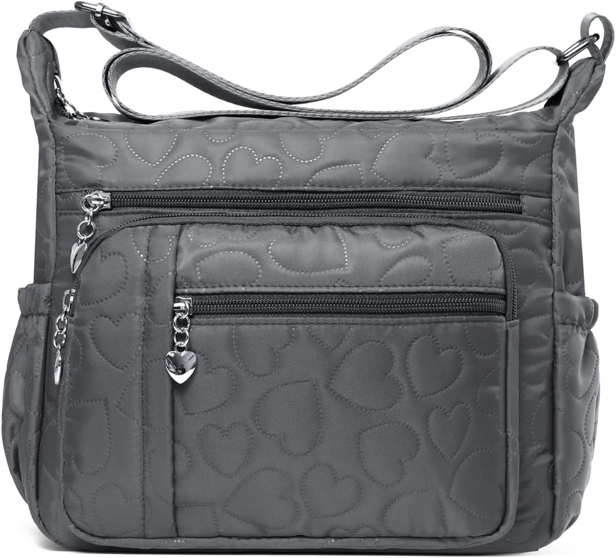 Women Shoulder Handbag Roomy Multiple Pockets Bag Ladies Crossbody Purse Tote Top Handle Satchel