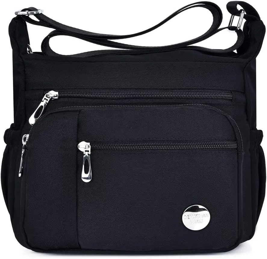 Women Shoulder Handbag Roomy Multiple Pockets Bag Ladies Crossbody Purse Tote Top Handle Satchel