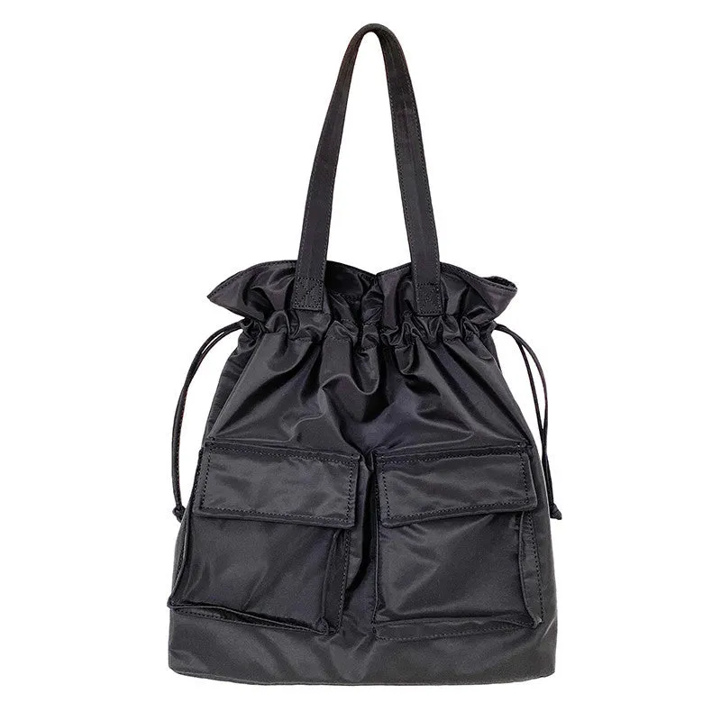 Women's Korean Style Fashion Large Capacity Nylon Backpacks