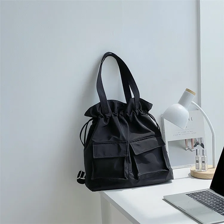 Women's Korean Style Fashion Large Capacity Nylon Backpacks