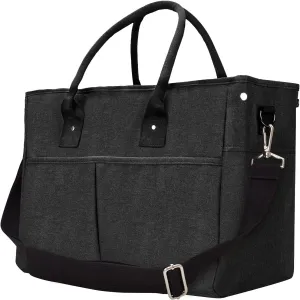 Womens Shoulder Bag with Zipper Closure,Hobo Bag for Woman,Laptop Satchel Bag