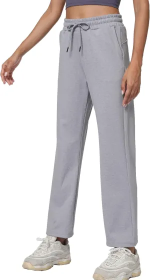 Women's Workout Joggers with Pockets-Quick Dry Athletic Lounge Pants for Hiking Yoga and Running
