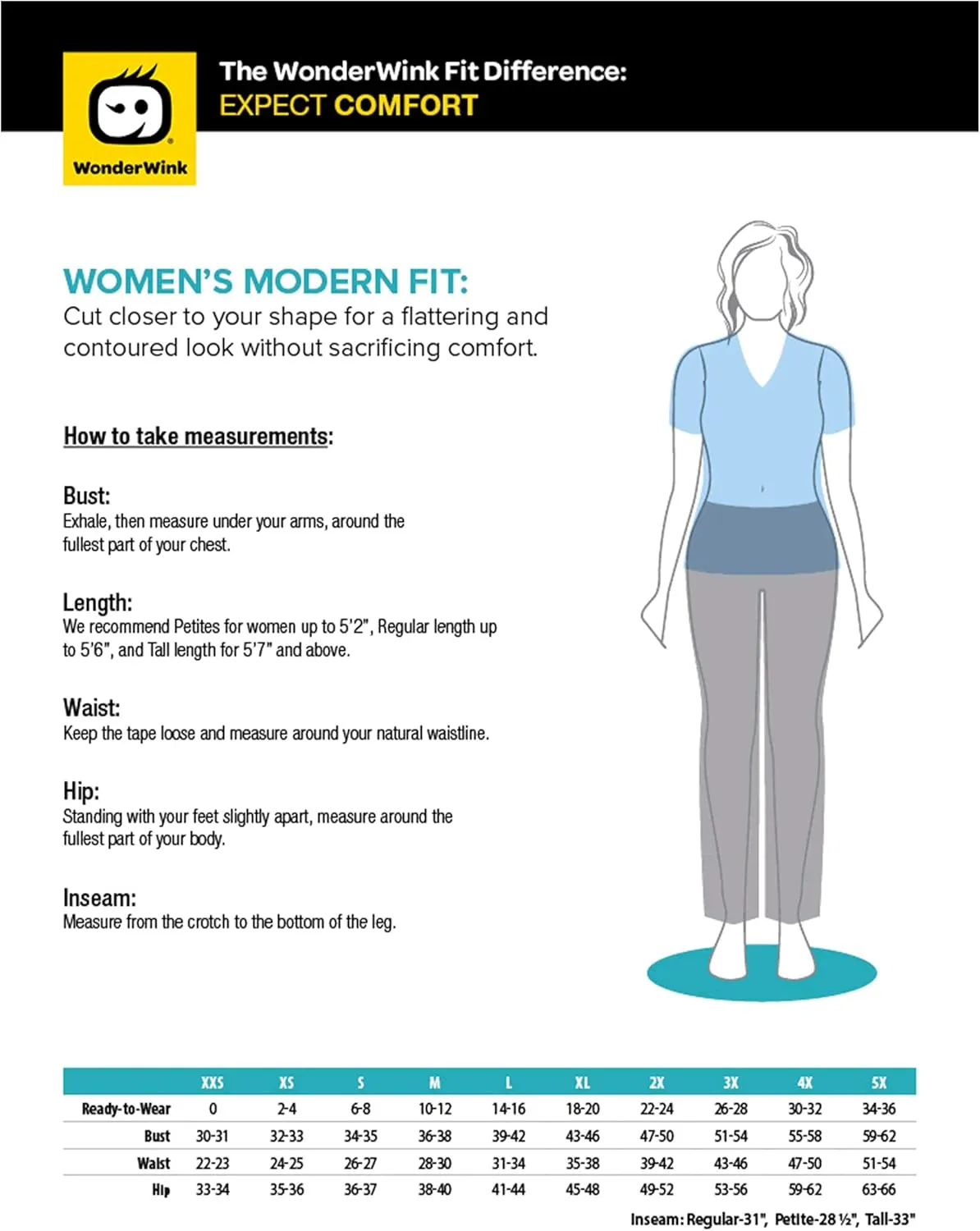 WonderWink Pro Women's 4 Pocket V-Neck Top & Moderate Flare Leg Cargo Pant Scrub Set   Badge Reel