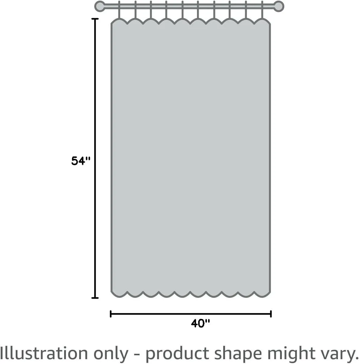 XTMYI Short Curtains for Bedroom,Pole Pocket Back Tab Linen Boho Small Curtain for Kitchen Shower Bathroom Window,54 Inch Length,Dark Olive Green