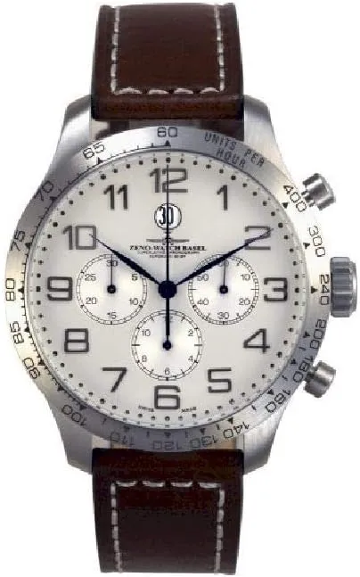 Zeno-Watch Mens Watch OS Tachymeter Retro Chronograph 2025 8559THD12T-e2